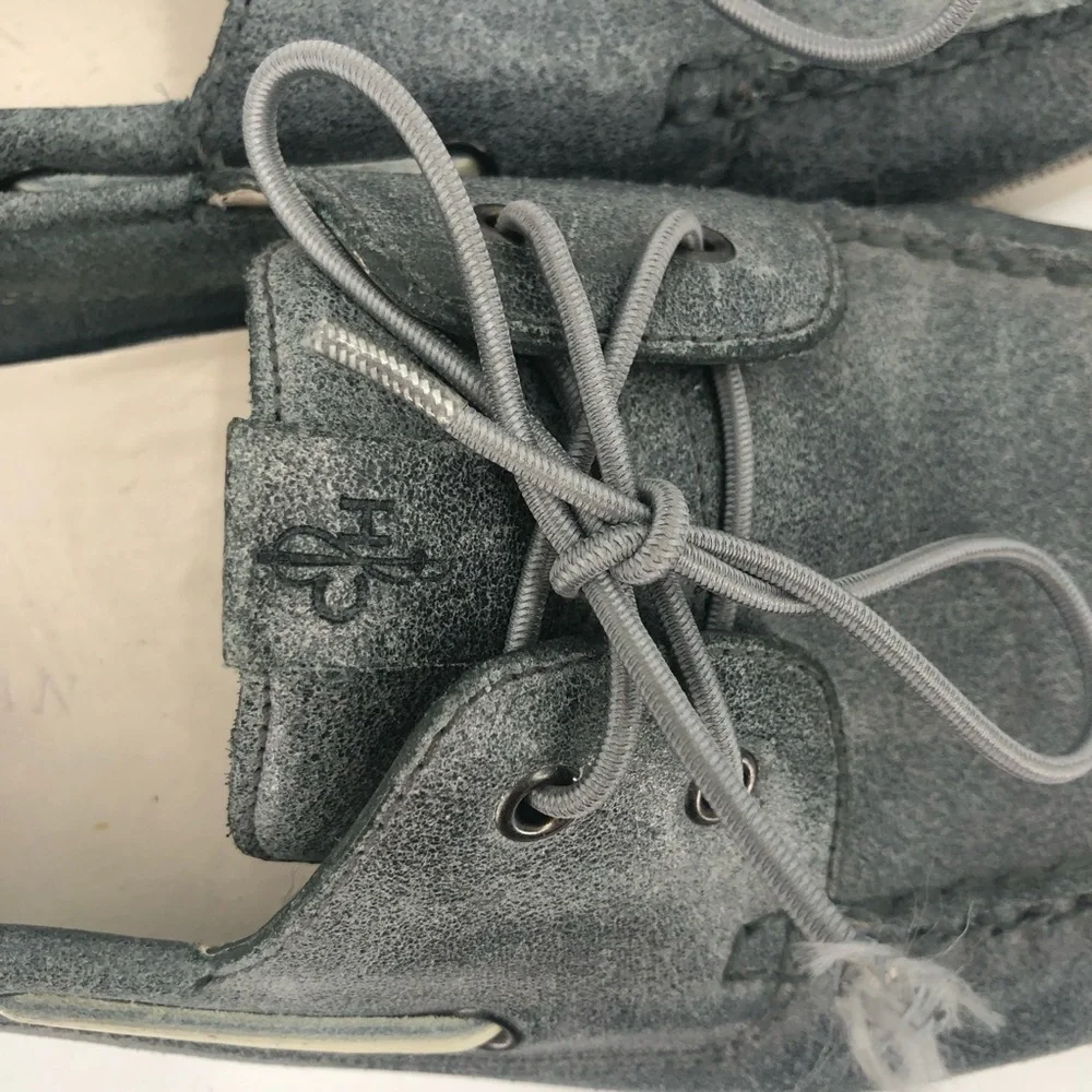 COLE HAAN Men’s Size 11 Gray Boat Shoe Loafers